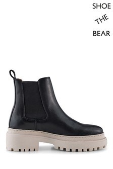 Shoe the Bear Black Iona Chelsea Boots
