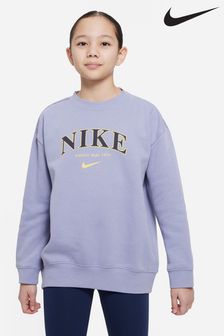 Nike Lilac Purple Trend Fleece Sweatshirt (A53801) | £45