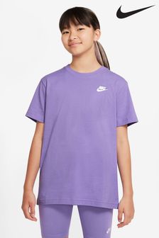 Nike Purple Oversized Boy Fit T-Shirt (A53887) | £23