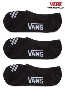 Vans Black Socks 3 Pack