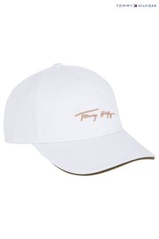 Tommy Hilfiger White Iconic Signature Cap
