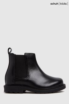 Schuh Black Clarity Chelsea Boots (A58234) | £36