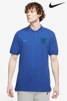 Nike Blue England Polo Shirt (A59175) | £38