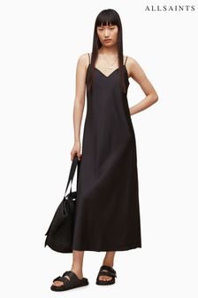AllSaints Cass Black Dress