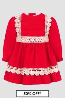 Miranda Baby Girls Red Dress