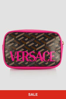 Versace Girls Brown/Pink Bag