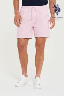 Pink Calvin Klein Fleece Shorts & Bermuda Shorts in Fuchsia for Men Mens Clothing Shorts Bermuda shorts 