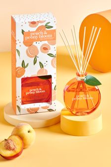 Peach And Peony Bloom 100ml Fragranced Reed Diffuser