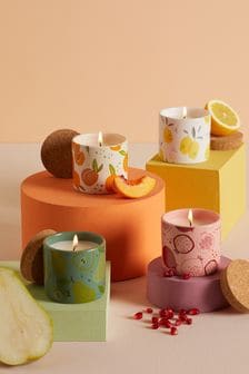 Set of 4 Mix Fruity Scented Candles