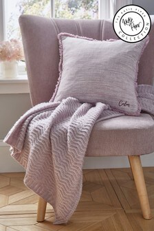 Katie Piper Pink Cotton Calm Cushion (A61708) | £35