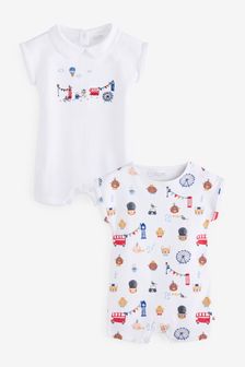 2 Pack Rompers (0mths-3yrs)
