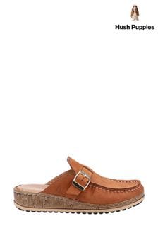 Hush Puppies Brown Sorcha Mule Sandals
