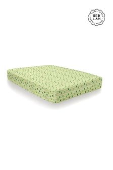 Bedlam Green/White Kids Dino Fitted Fitted Sheet