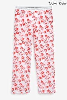 Calvin Klein Pink CK One Woven Sleep Pants