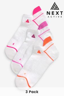 Juzsports Active Sports COOLMAX Active Trainer Socks 3 Pack