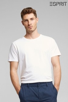 Buy Esprit men slim fit solid chino pants khaki Online  Brands For Less