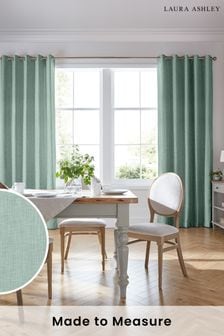 Laura Ashley Grey Easton Made To Measure Curtains