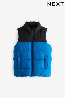 Selfridges & Co Boys Clothing Jackets Gilets Quilted shell-down gilet 6-16 years 