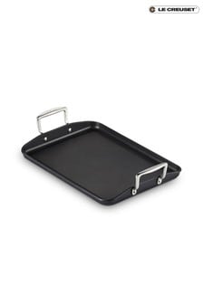 Le Creuset Toughened Non Stick Ribbed Rectangular Grill 35cm