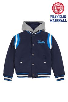 Franklin & Marshall Blue Varsity Jacket