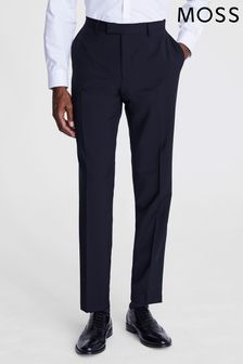 Moss Tailored Fit Black Suit: Trousers (A65624) | £90