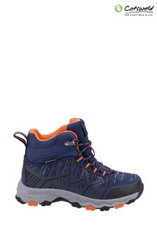 Cotswold Younger Boys Blue Coaley Lace Hiking Boots