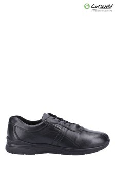 Cotswold Mens Black Cam 2 Lace Up Shoes
