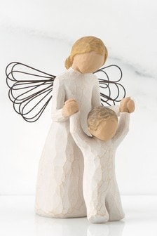 Willow Tree Cream Guardian Angel Figurine
