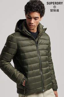 Buy Men's Jackets Green Puffer 