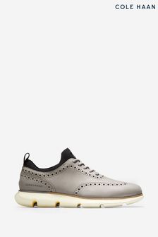 Cole Haan Grey 4.Zerogrand Oxford Lace-Up Shoes