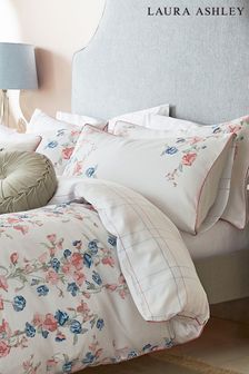Set of 2 Coral Pink Charlotte Pillowcases
