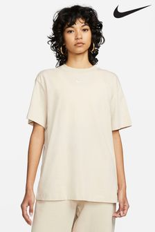 Nike Natural Mini Swoosh Oversized T-Shirt (A69106) | £28