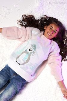 Angel & Rocket Natural Clarice Penguin Mountain Knit Jumper (A70184) | £26 - £30