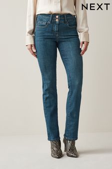 Dark Blue Greencast Lift, Slim And Shape Bootcut adrianna Jeans (A71744) | £48
