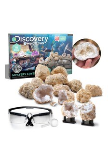 Discovery Mindblown Brown Toy Mystery Crystals Geode Excavation Kit 14pc