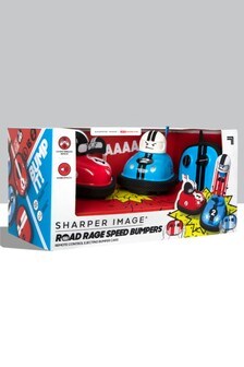 Sharper Image Red Toy RC Speed Bumper Road Rage