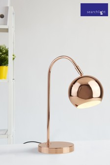 Searchlight Copper Madenn Arch Table Lamp
