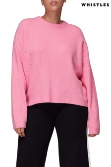 Whistles Ribbed Crew Neck Jumper