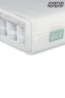 Mamas & Papas White Premium Pocket Sprung Cot Bed Mattress