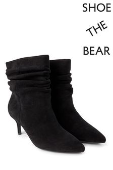 Shoe the Bear Black Agnete Slouchy Boots