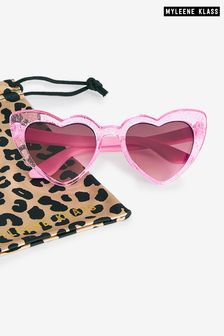 Myleene Klass Kids Pink Heart Sunglasses (A73597) | £9
