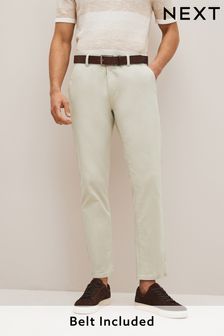 white chinos