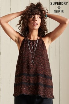Superdry Animal Woven Cami Top