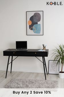 Koble Luna Smart Desk  Black/Gold