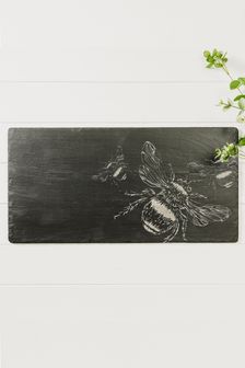 The Just Slate Company Natural Bee Table Runner