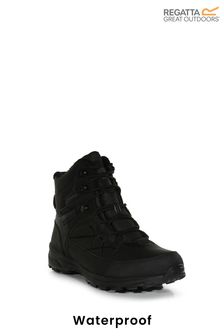 Regatta Mens Black Samaris Thermo Waterproof Walking Boots (A77462) | £60