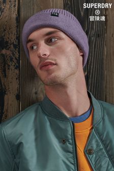 Superdry Unisex Purple Dry Limited Edition Beanie