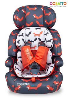 Cosatto Clear Zoomi Group 123 Charcoal Mister Fox Car Seat (A78872) | £120