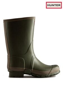 Hunter Green Gardener Short Wellington Boots
