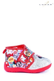 Lunar Red Disney Minnie Slippers